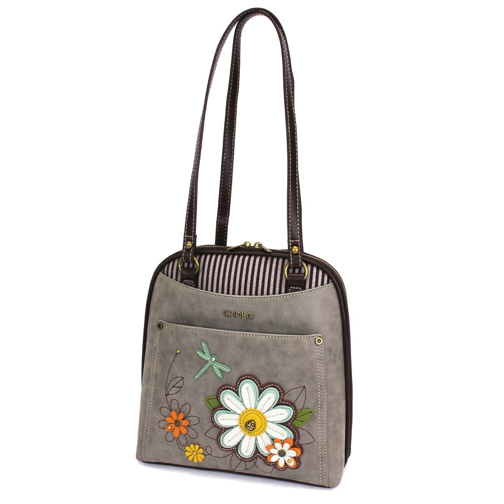 Chala Convertible Backpack Purse - Daisy