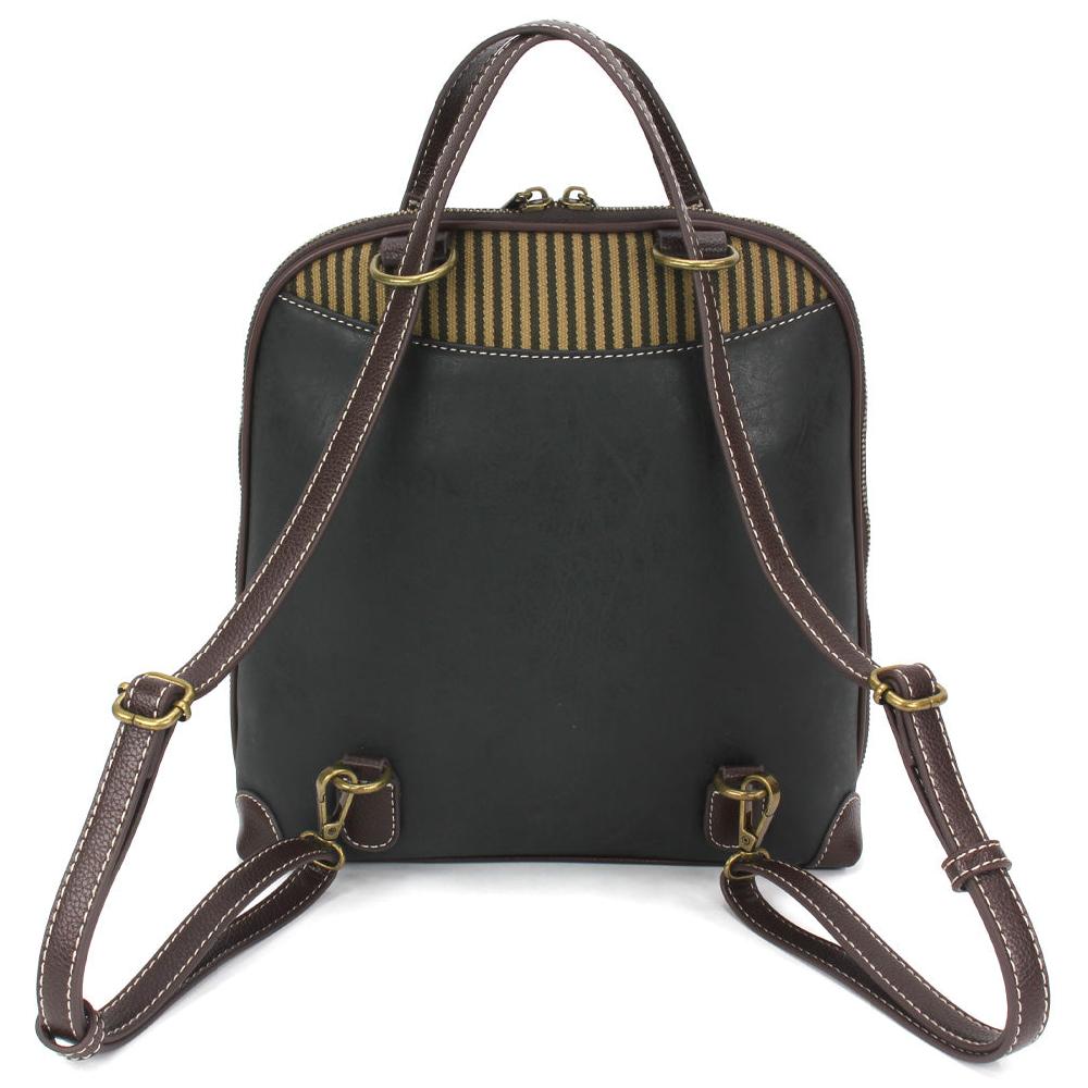 Chala Convertible Backpack Purse - Monarch Butterfly