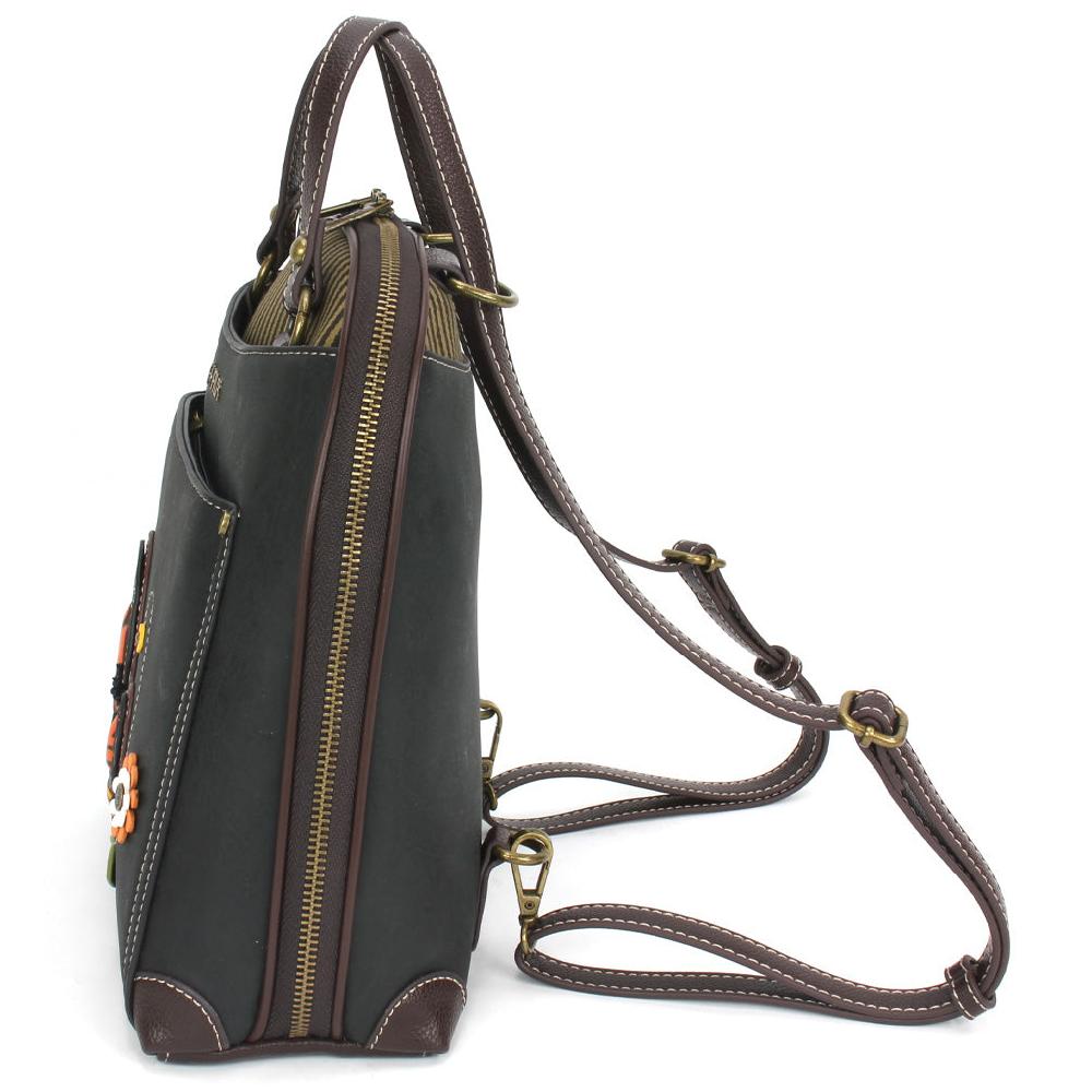 Chala Convertible Backpack Purse - Monarch Butterfly