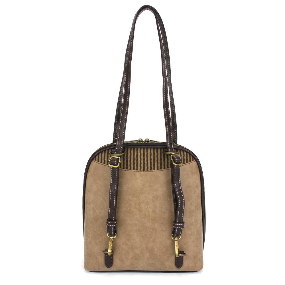 Chala Convertible Backpack Purse - Owls