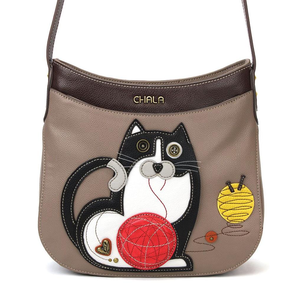 chala Crescent Crossbody - Fat Cat
