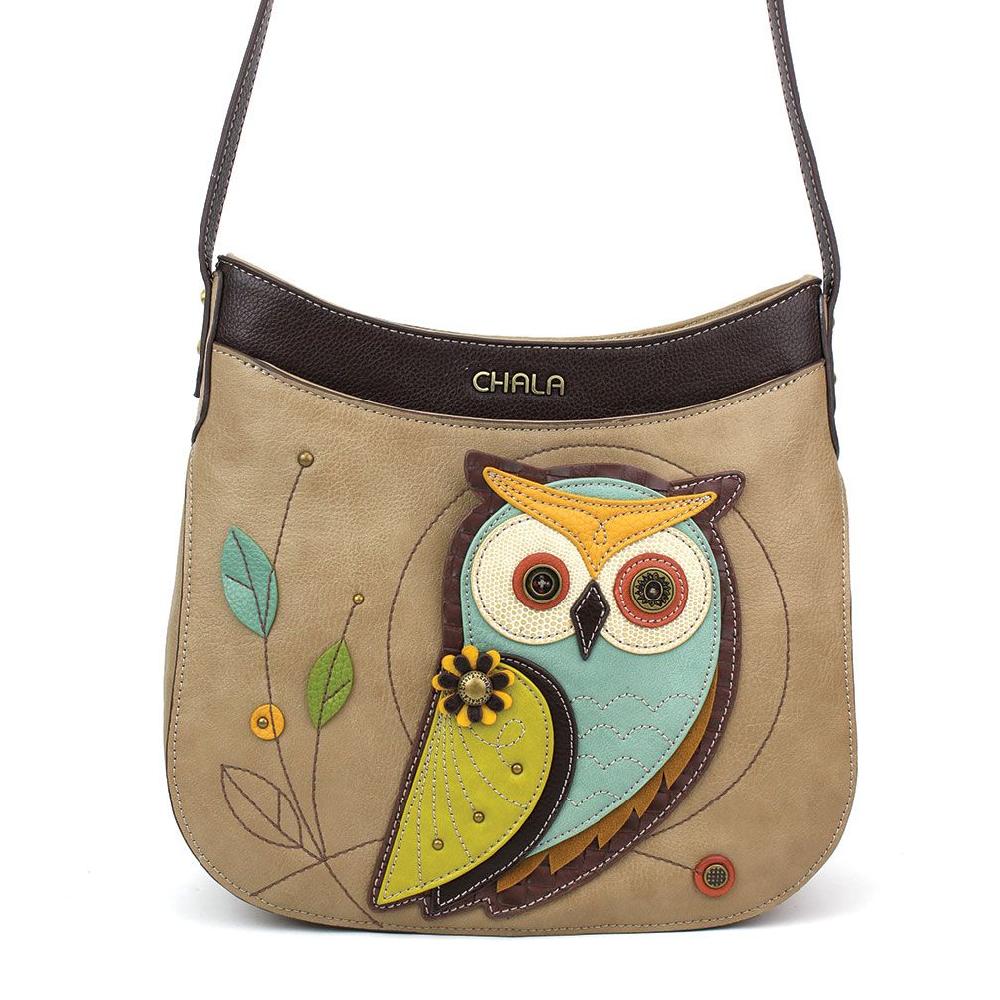 chala Crescent Crossbody - Owl A