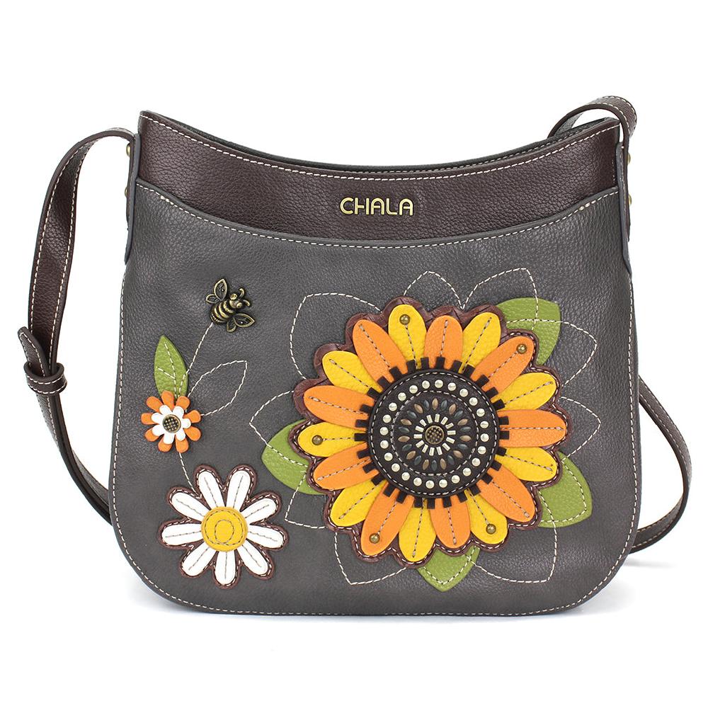 chala Crescent Crossbody - Sunflower