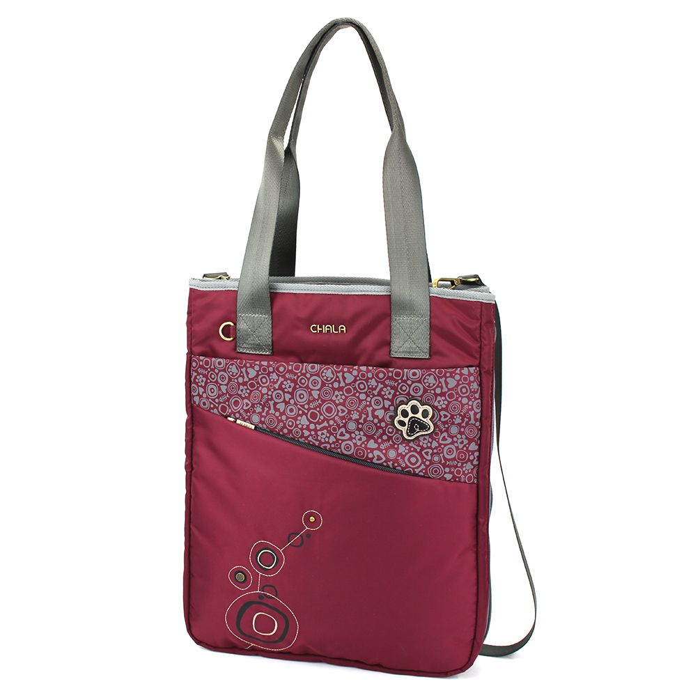 chala CV - Venture Zip Around Tote - Pawprint