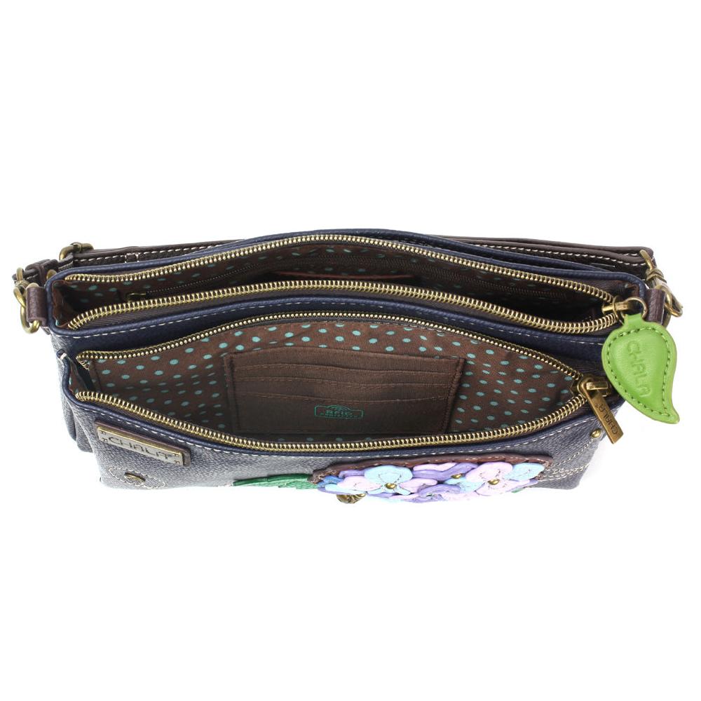 Chala Deluxe Crossbody - Hydrangea