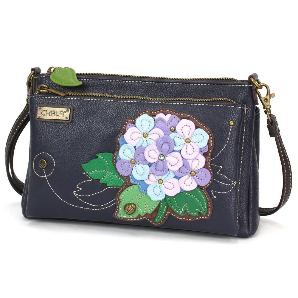 chala Deluxe Crossbody - Hydrangea