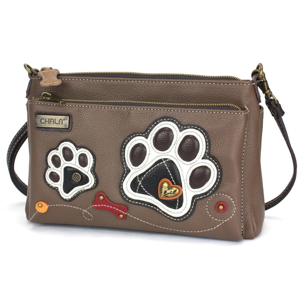 chala Deluxe Crossbody - Pawprint