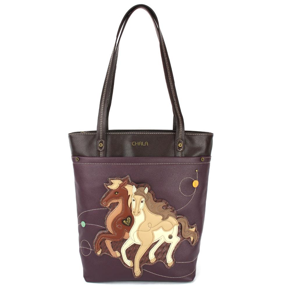 chala Deluxe Everyday Tote - Horses