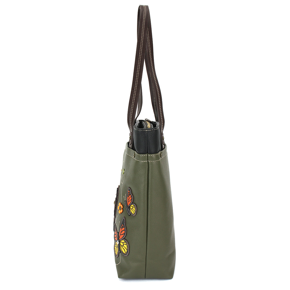Chala Deluxe Everyday Tote - Monarch Butterfly