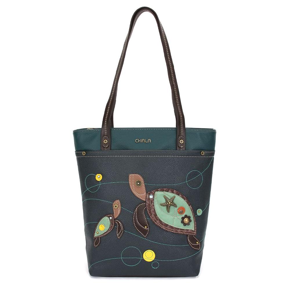 chala Deluxe Everyday Tote - Turtles