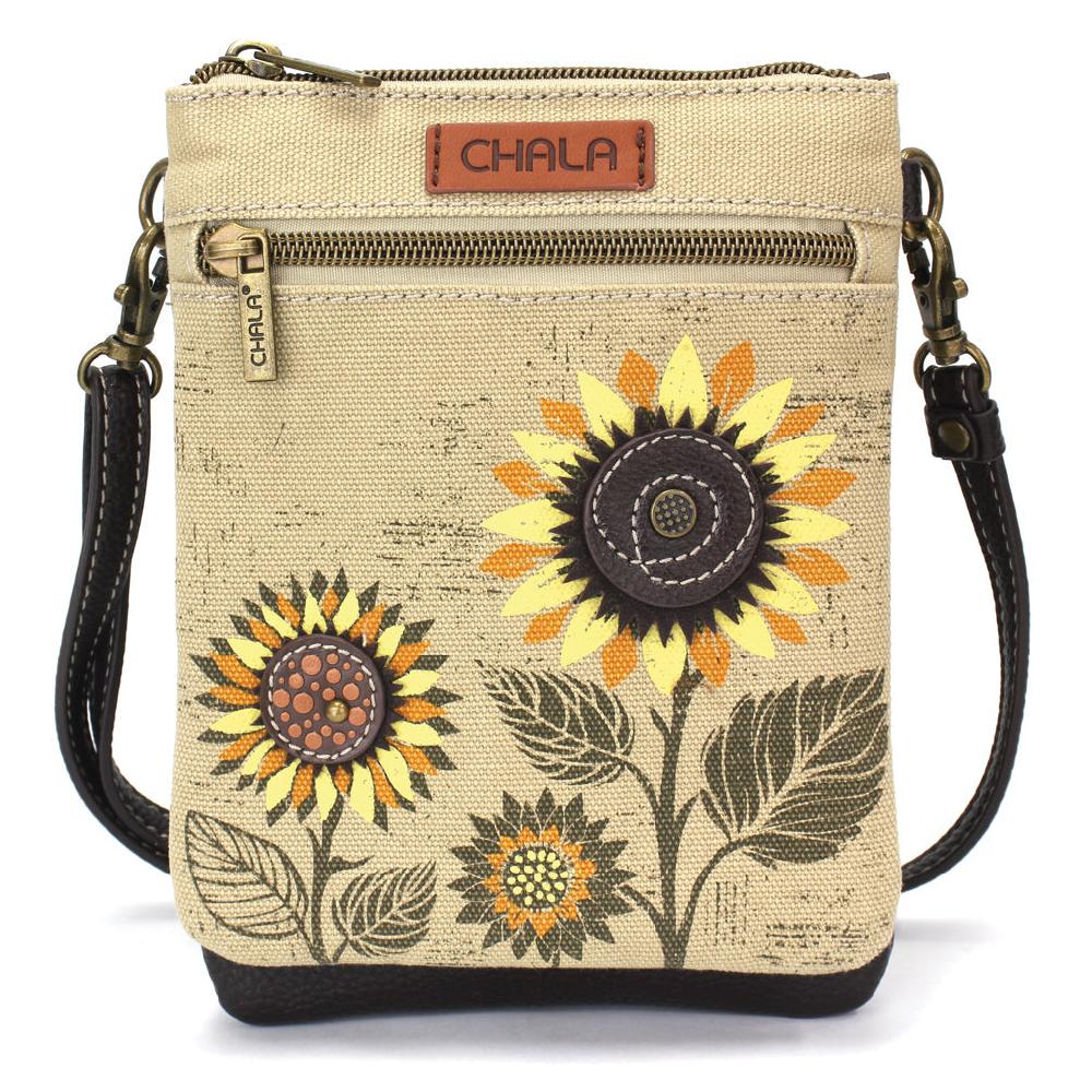 chala Double Pocket Xbody - Sunflower