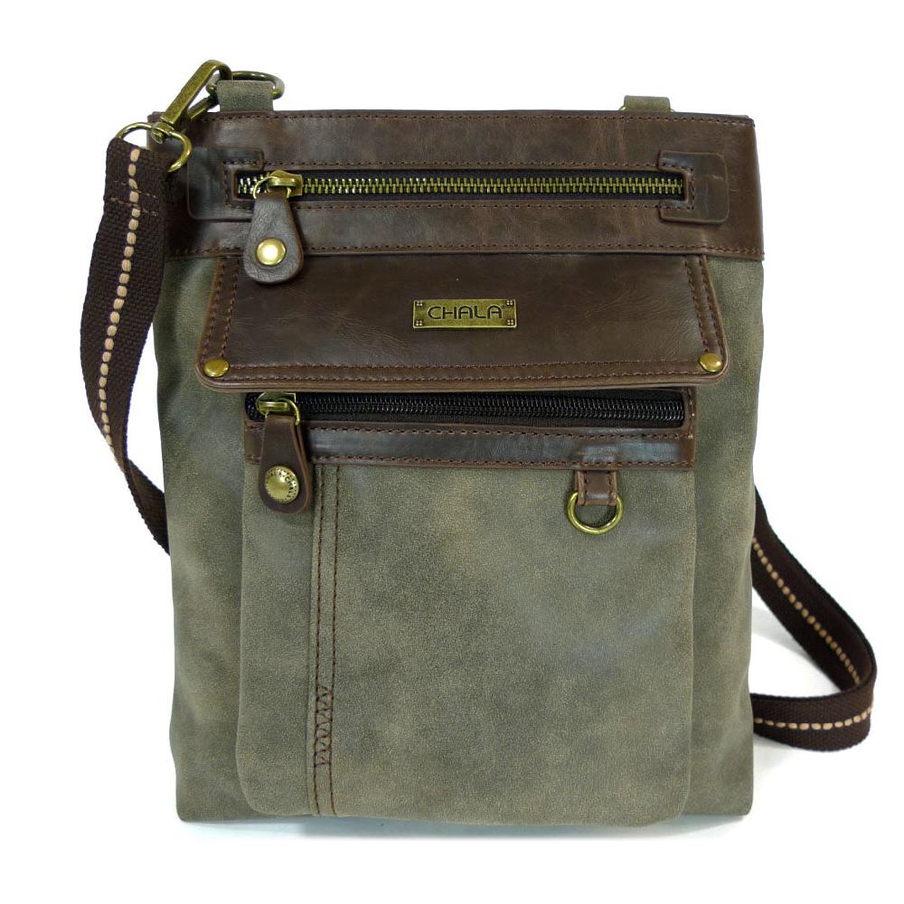 chala Gemini Crossbody - Stone Gray