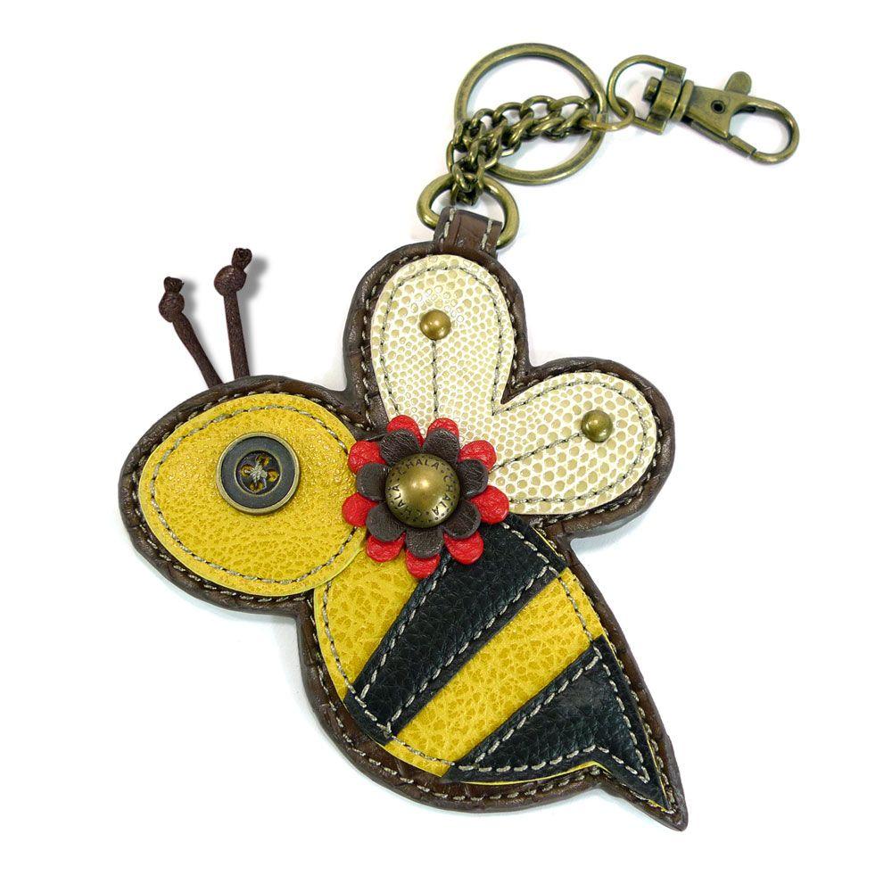 chala Key Fob/Coin Purse - Bee