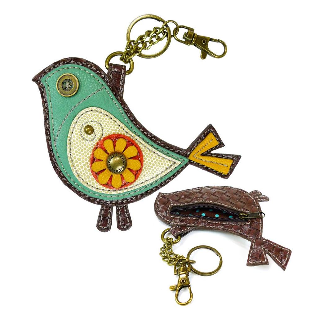 chala Key Fob/Coin Purse - Bird II