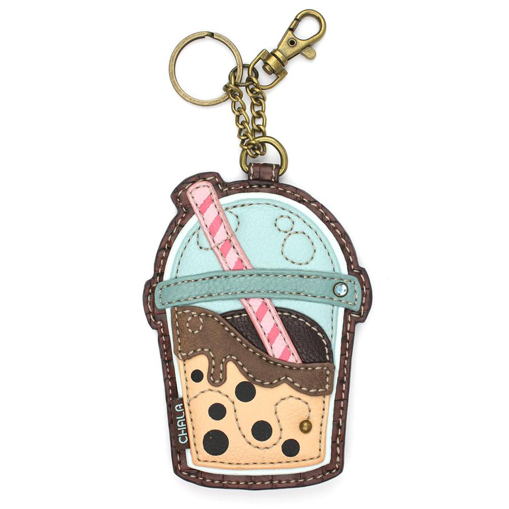 chala Key Fob/Coin Purse - Boba Tea