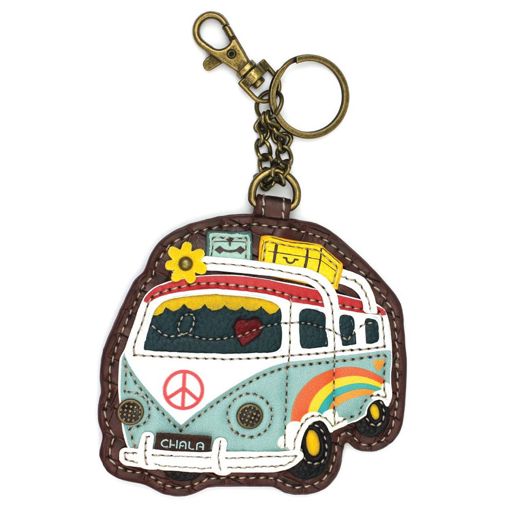 chala Key Fob/Coin Purse - Bus