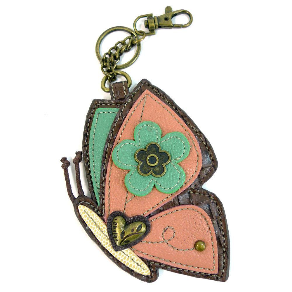 chala Key Fob/Coin Purse - Butterfly