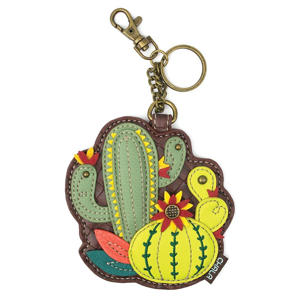 chala Key Fob/Coin Purse - Cactus