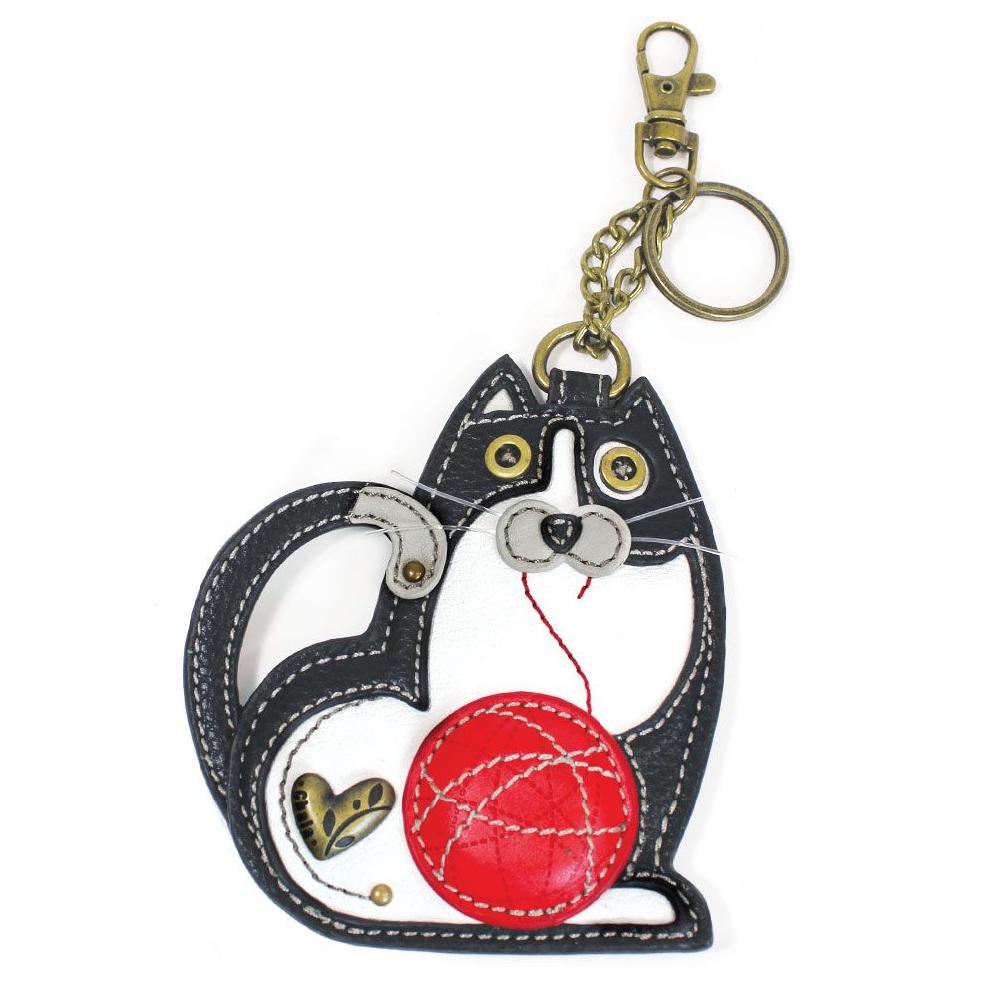 chala Key Fob/Coin Purse - Fat Cat