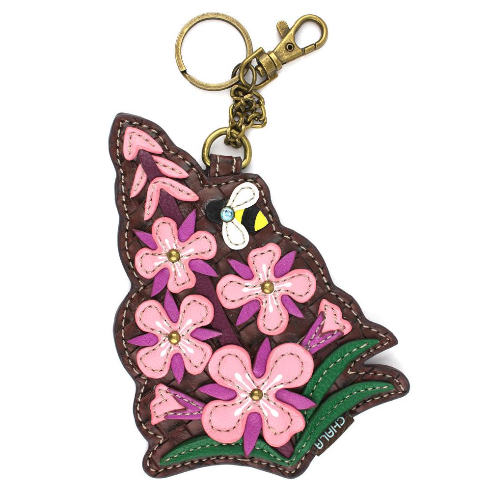 chala Key Fob/Coin Purse - Fireweed