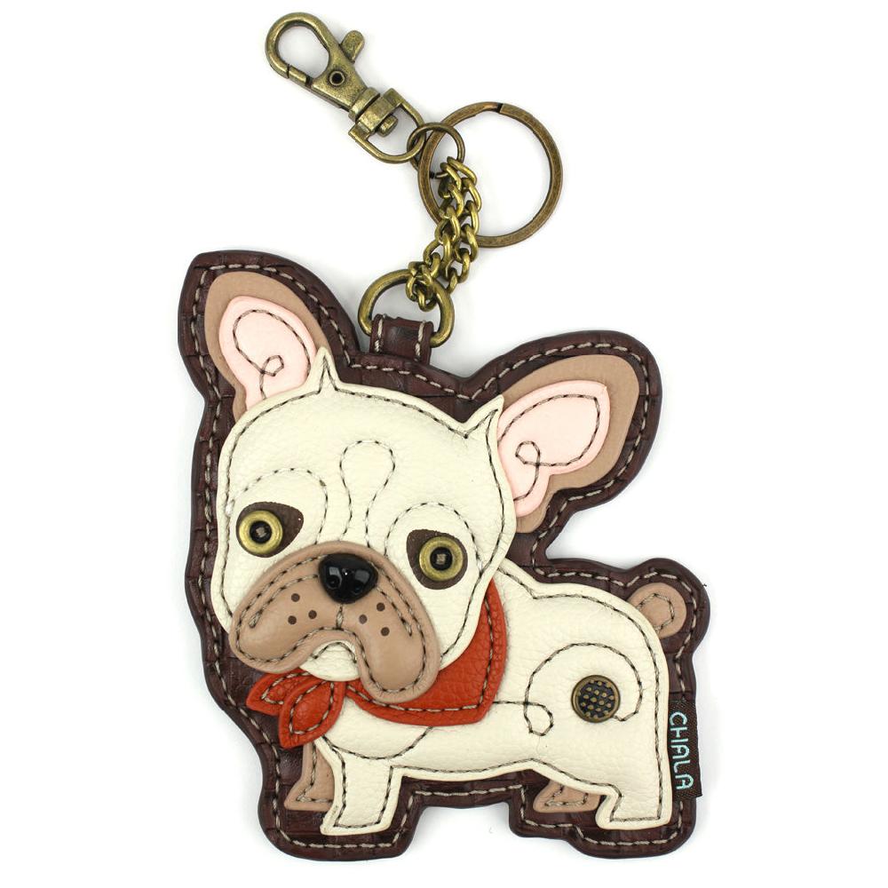 chala Key Fob/Coin Purse - French Bulldog