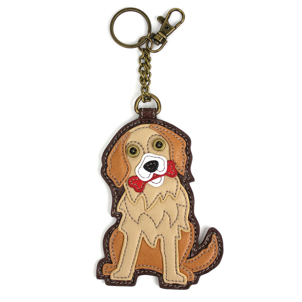 chala Key Fob/Coin Purse - Golden Retriever
