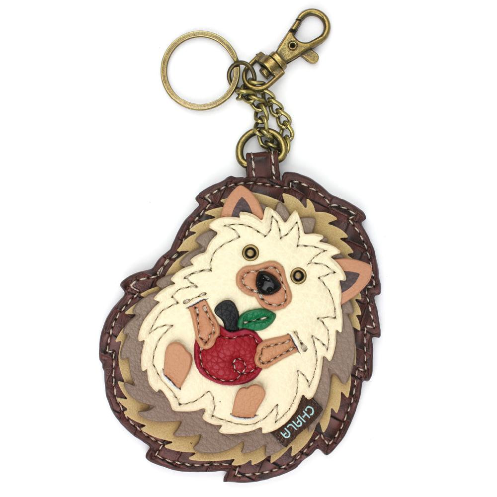 chala Key Fob/Coin Purse - Hedgehog A