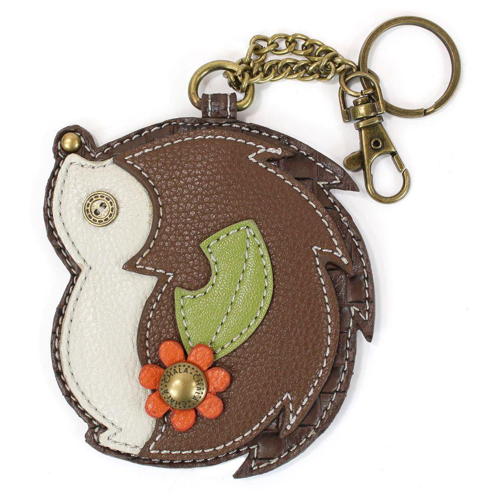 chala Key Fob/Coin Purse - Hedgehog