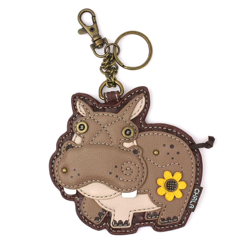 chala Key Fob/Coin Purse - Hippo