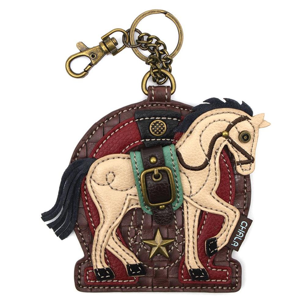 chala Key Fob/Coin Purse - Horse A