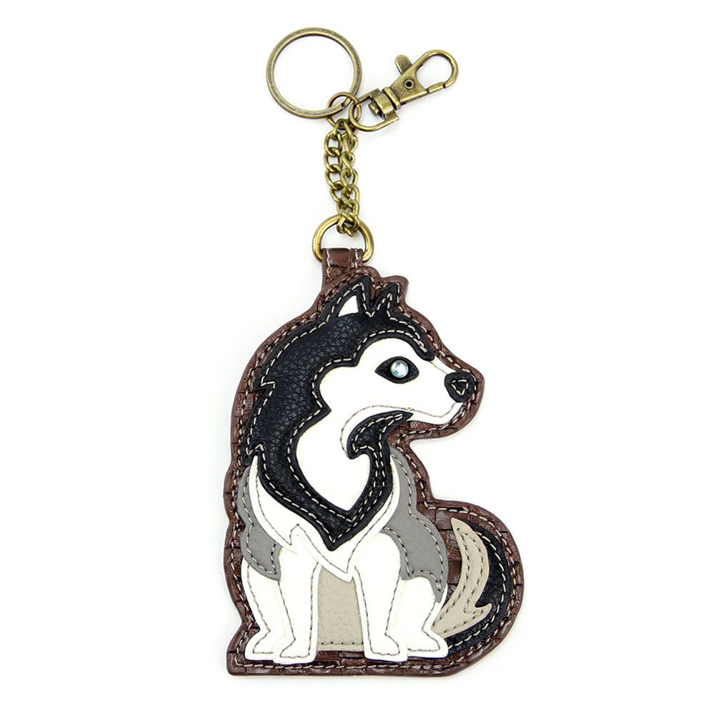 chala Key Fob/Coin Purse - Husky