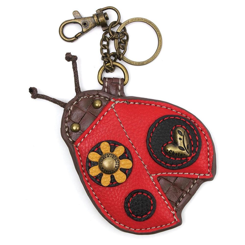 chala Key Fob/Coin Purse - Ladybug