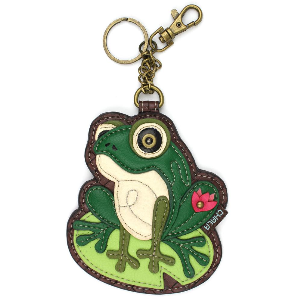 chala Key Fob/Coin Purse - Lily Frog