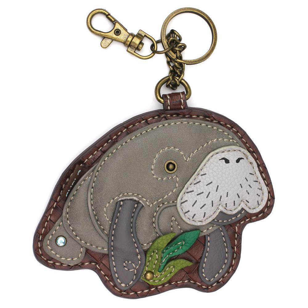 chala Key Fob/Coin Purse - Manatee A