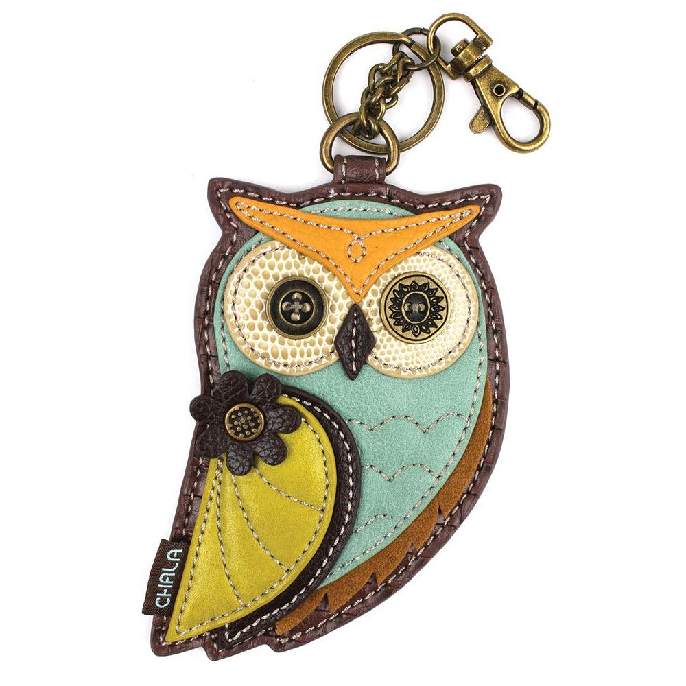 chala Key Fob/Coin Purse - Owl A