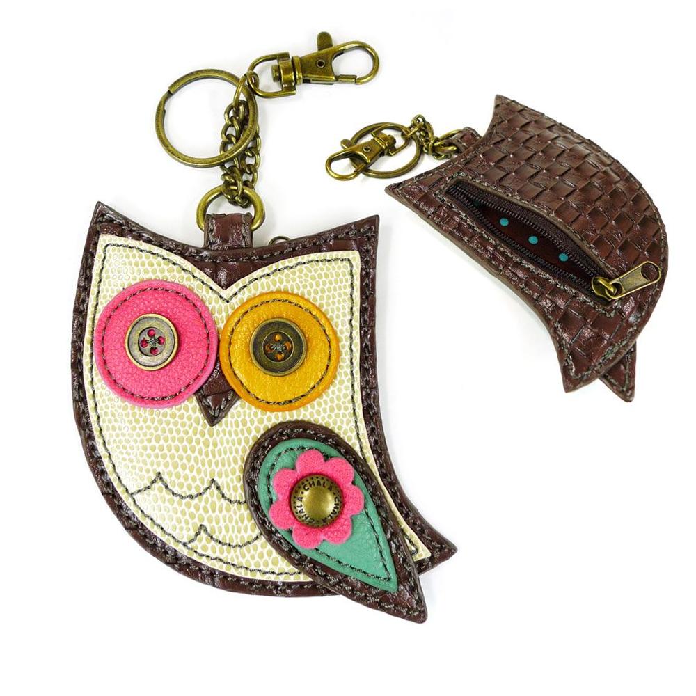 chala Key Fob/Coin Purse - Owl II