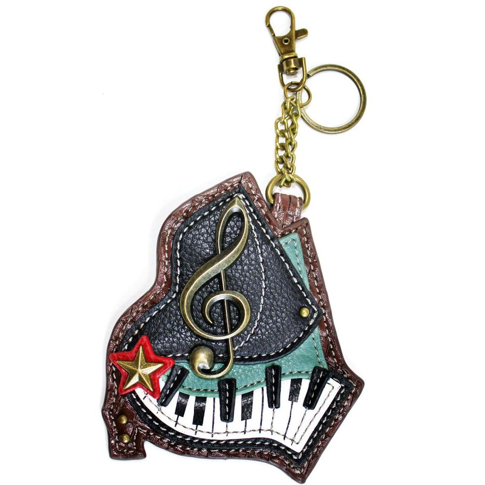 chala Key Fob/Coin Purse - Piano
