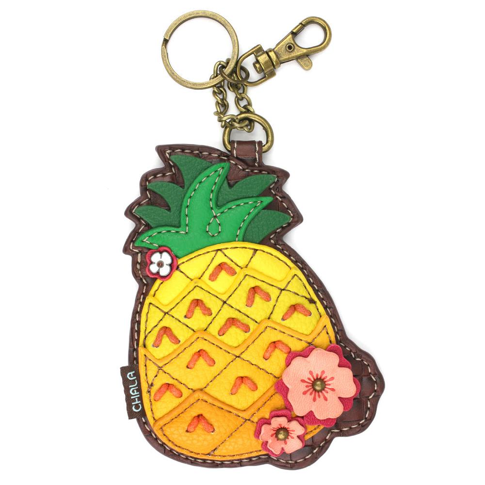 chala Key Fob/Coin Purse - Pineapple