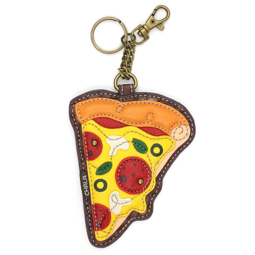 chala Key Fob/Coin Purse - Pizza