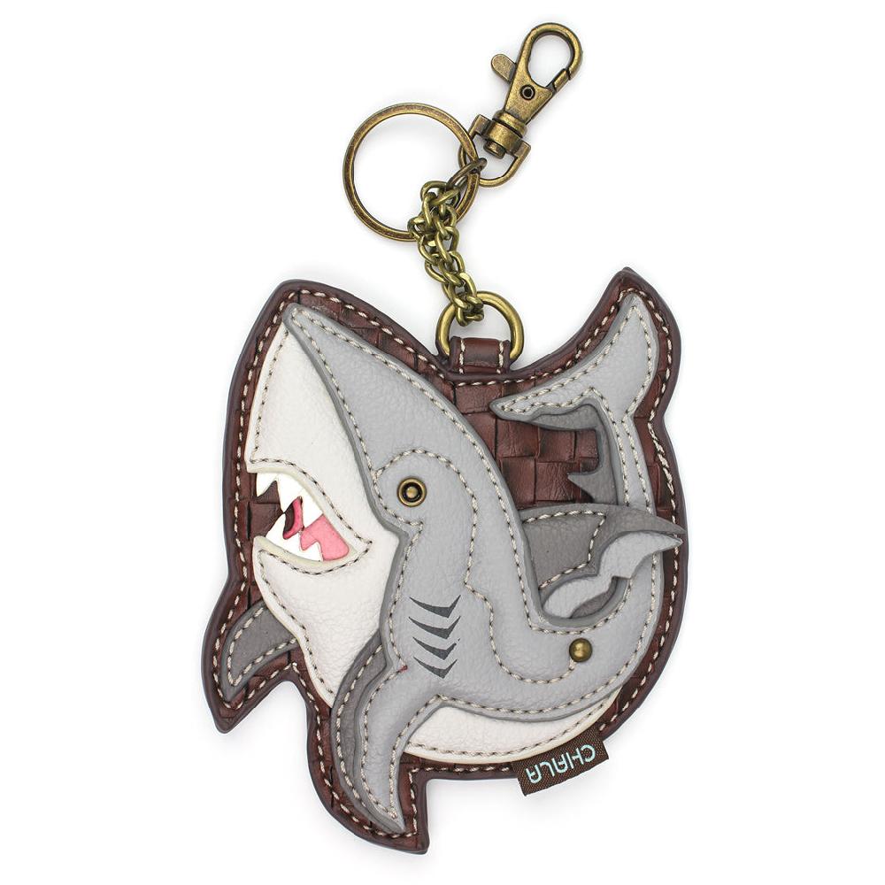 chala Key Fob/Coin Purse - Shark