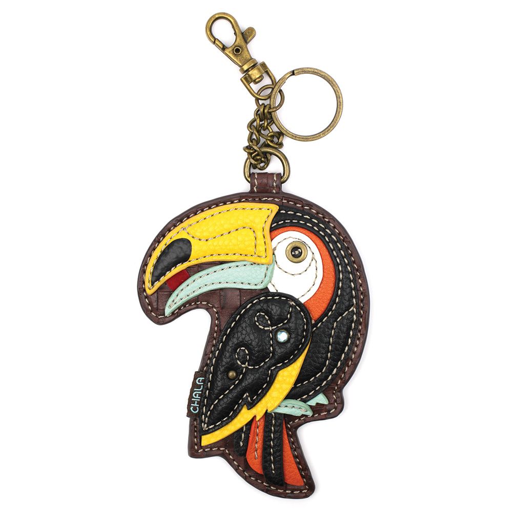 chala Key Fob/Coin Purse - Toucan