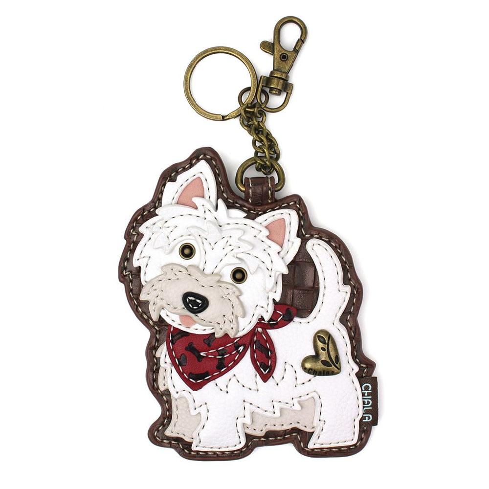 chala Key Fob/Coin Purse - Westie