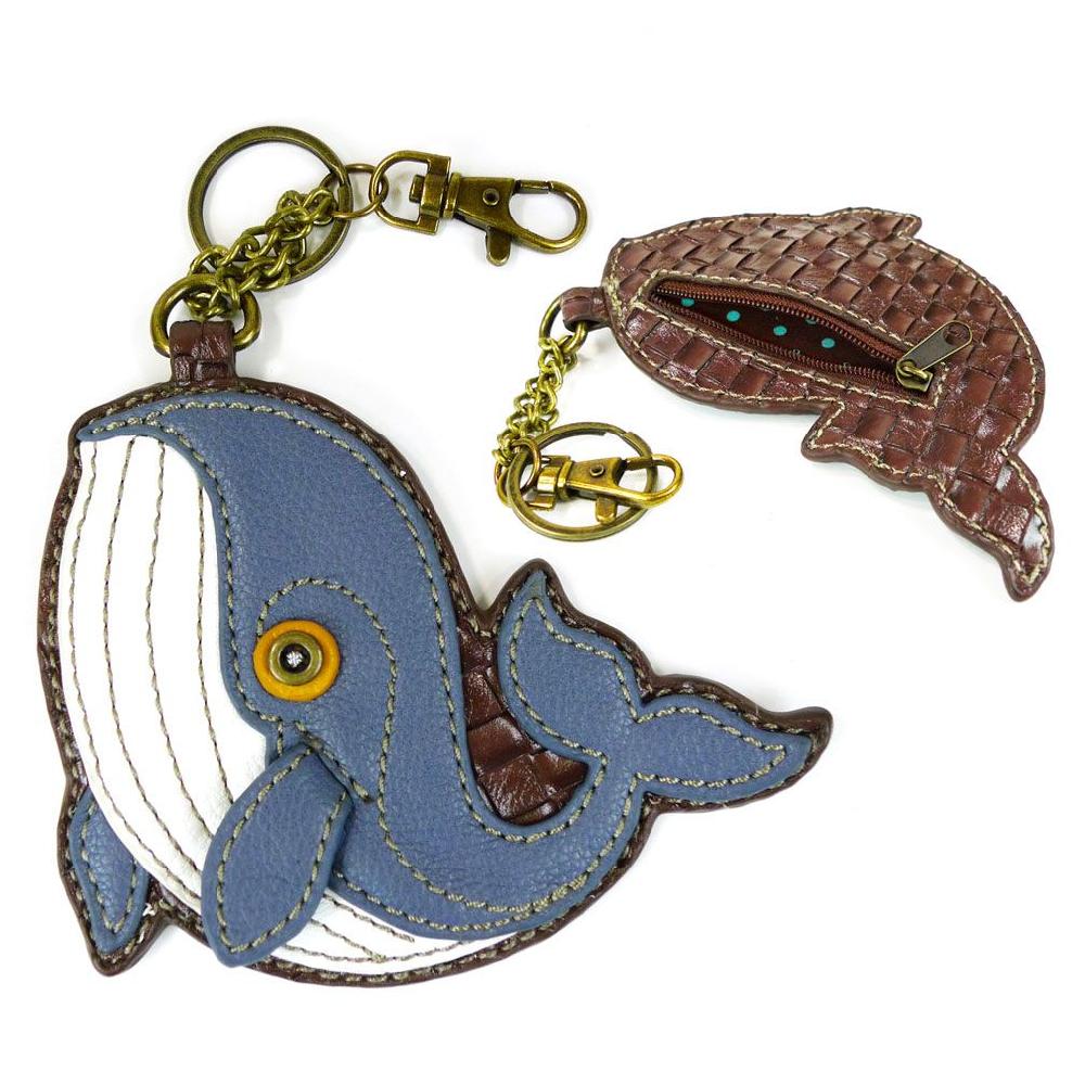 chala Key Fob/Coin Purse - Whale