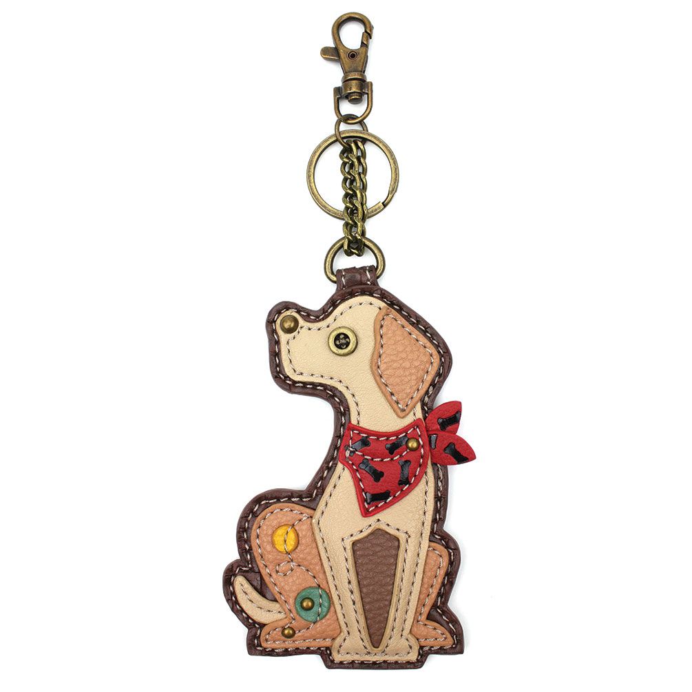 chala Key Fob - Yellow Lab