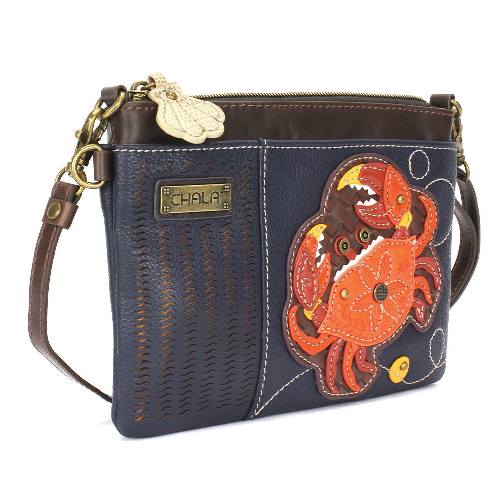 Chala LaserCut Mini Crossbody - Orange Crab