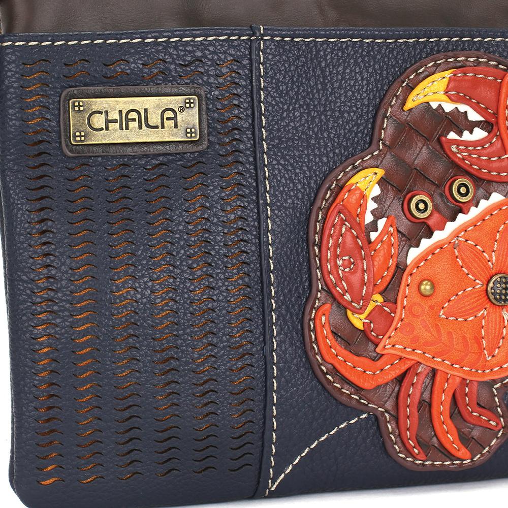 Chala LaserCut Mini Crossbody - Orange Crab