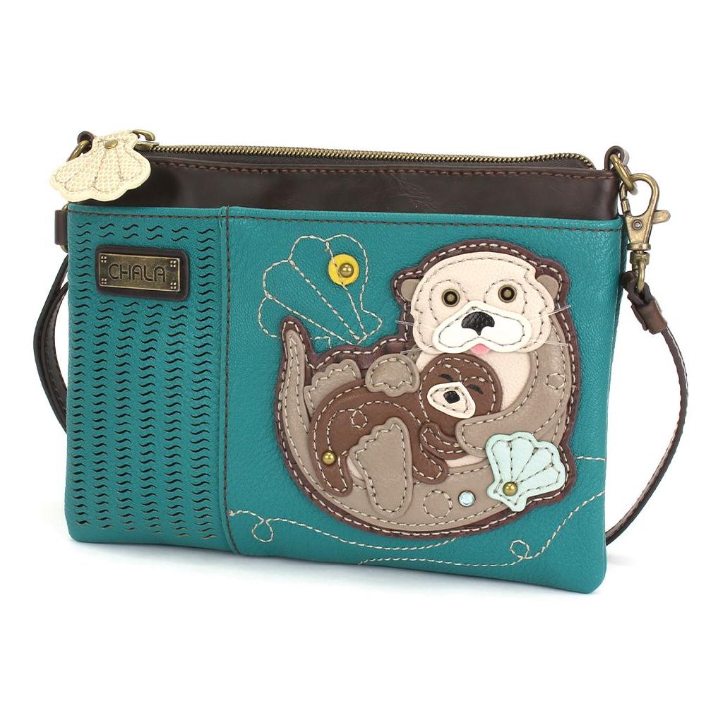 Chala LaserCut Mini Crossbody - Otters