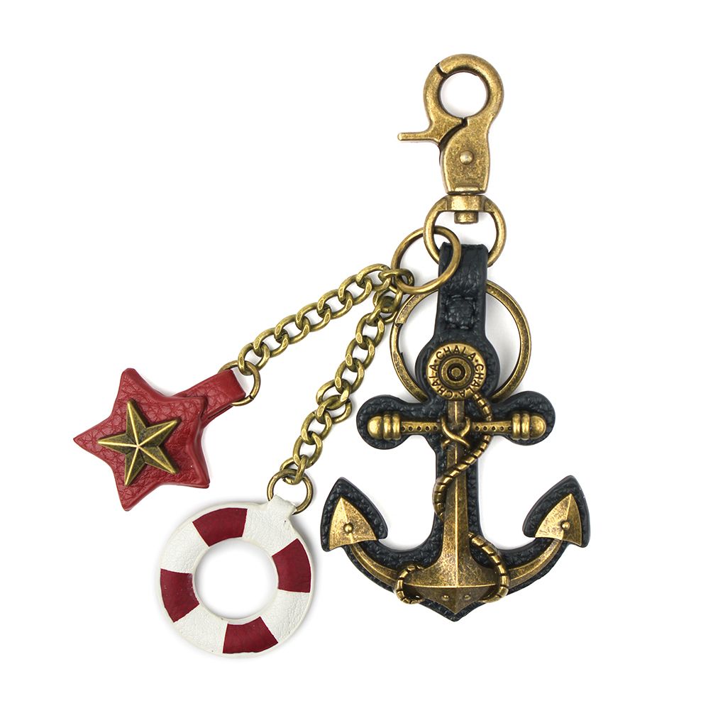 chala Metal Charming Keychain - Anchor