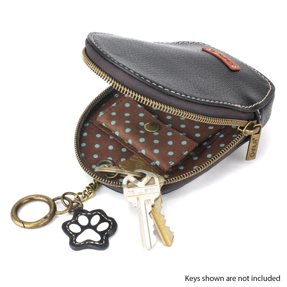 Chala Mini Coin Purse Keychain - Pawprint