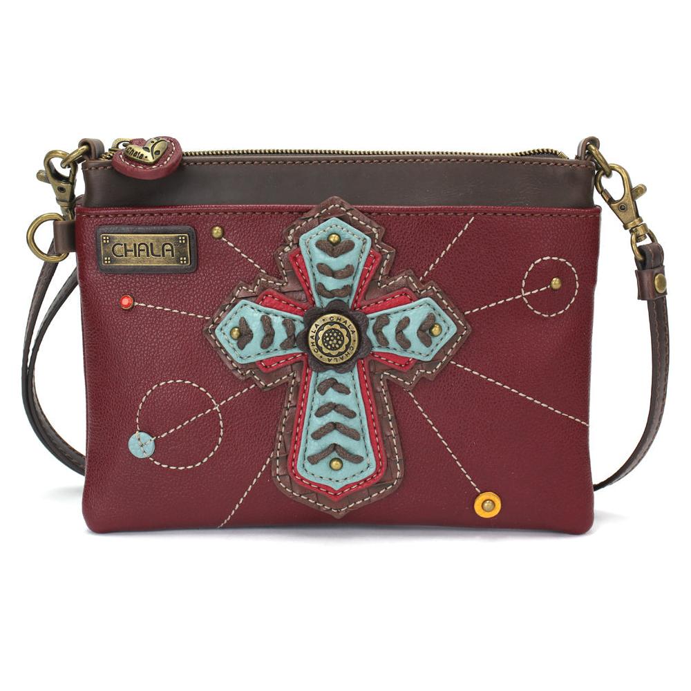 chala Mini Crossbody - Chevron Cross
